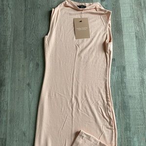NW Light pink Sleeveless mini dress
